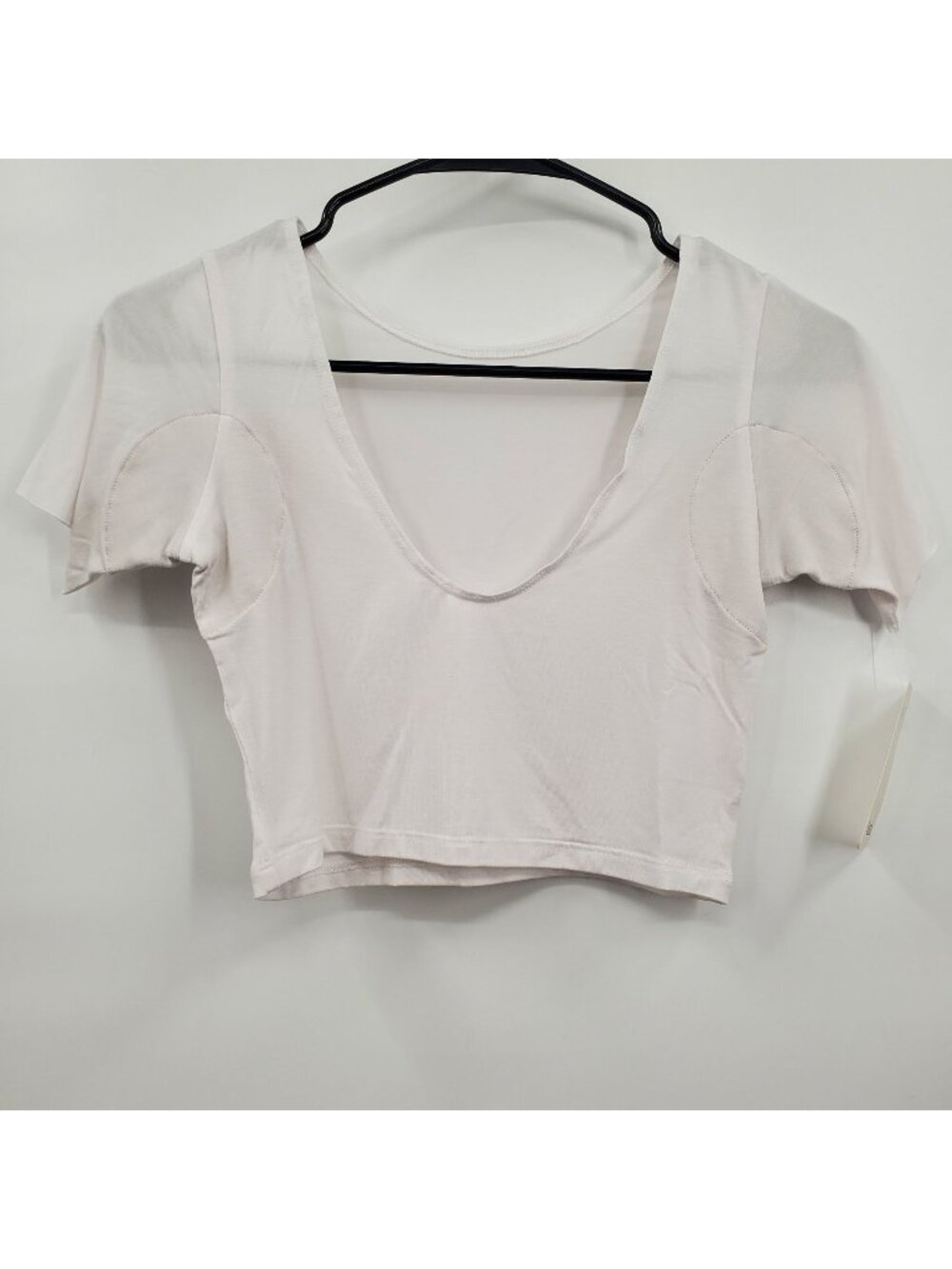 NUMI The Crop Undershirt Women Size Small P NWT Seamless Lightweight White